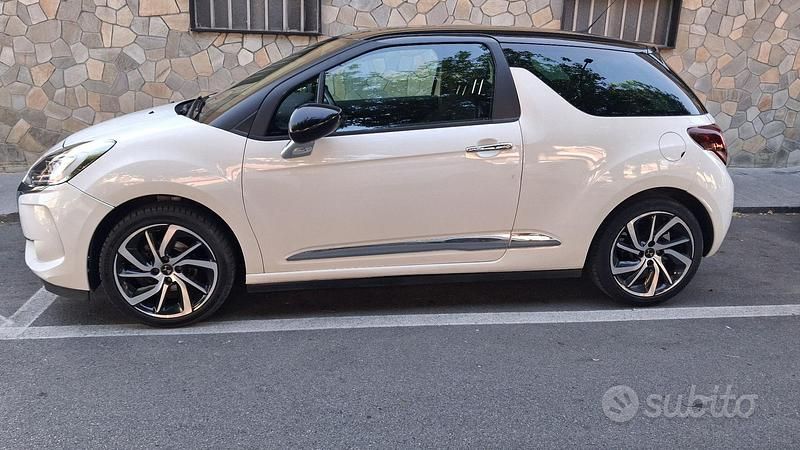 Usata DS Automobiles DS3 110 CV (80 kW) 2019 Bianco Cabrio