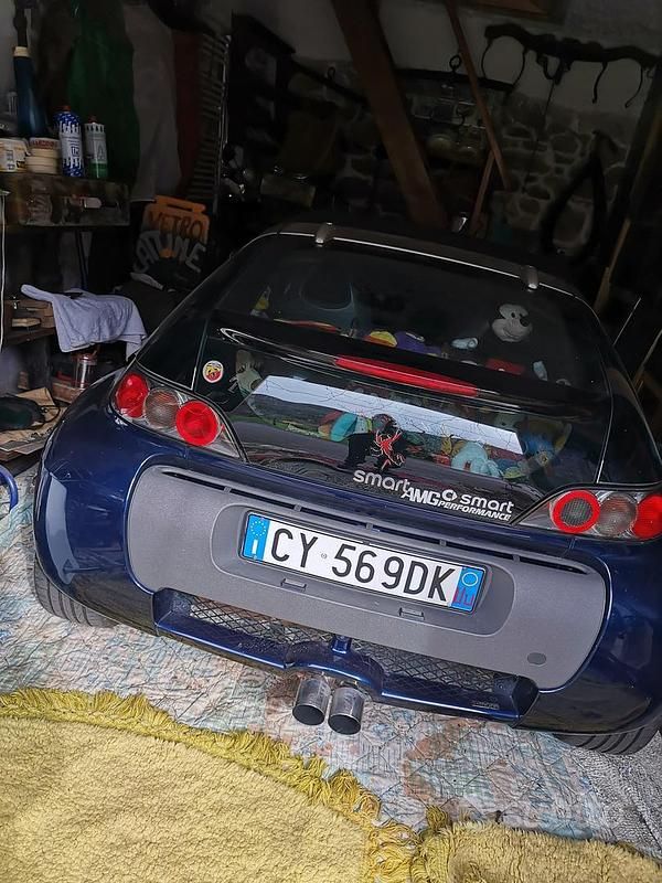 Usata Smart Roadster 2006 Blu Cabrio