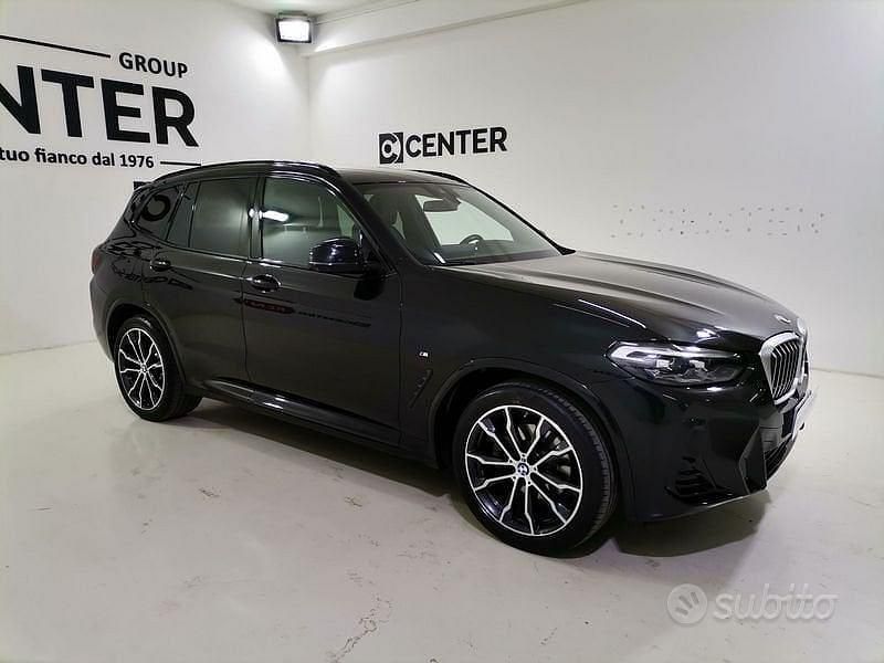 Usata BMW X3 M Sport 190 CV (139 kW) 2023 Nero SUV