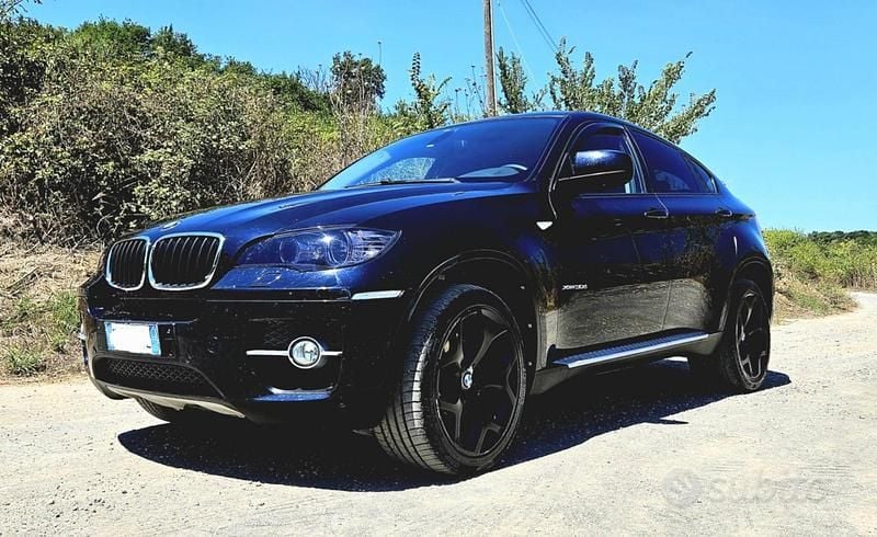 Usata BMW X6 244 CV (179 kW) 2011 Blu SUV