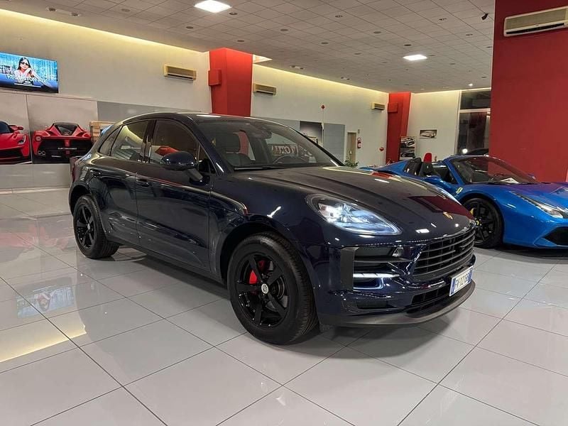 Usata Porsche Macan 245 CV (180 kW) 2019 Blu/azzurro SUV