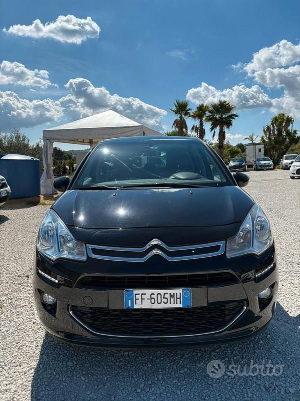 Usata Citroën C3 Live 75 CV (55 kW) 2016 Nero Utilitaria