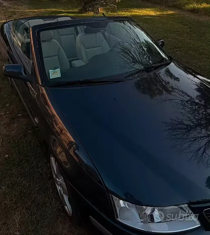 Usata Saab 9-3 Cabriolet Vector 150 CV (110 kW) 2006 Bluazzurro Cabrio