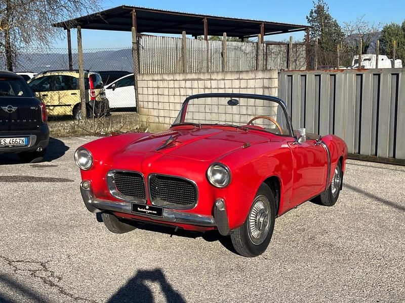 Usata Fiat 1100 1956 Rosso Cabrio