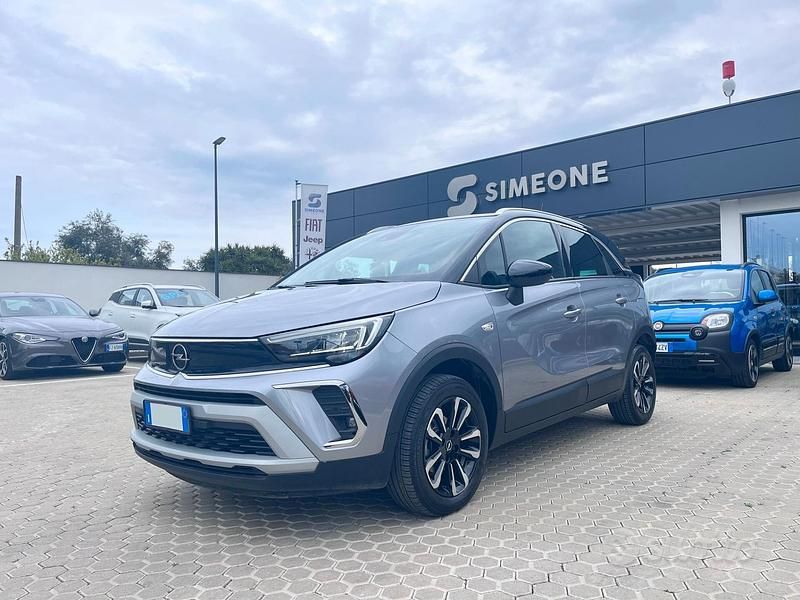 Usata Opel Crossland X Elegance 110 CV (80 kW) 2022 Grigio SUV
