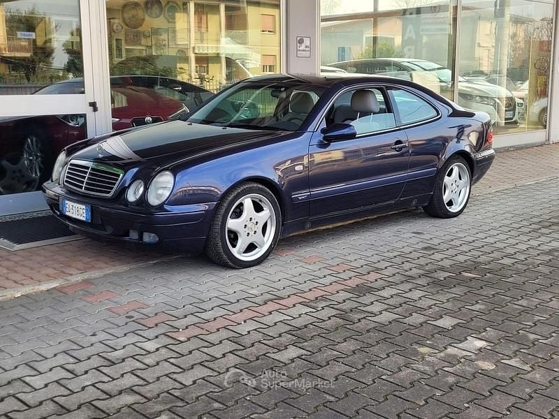 Usata Mercedes CLK230 Elegance 193 CV (141 kW) 1998 Blu Coupé