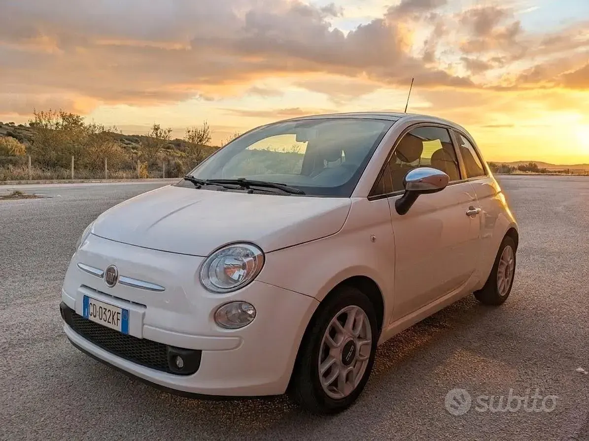 Usata Fiat 500 Sport 69 CV (50 kW) 2008 Bianco Berlina