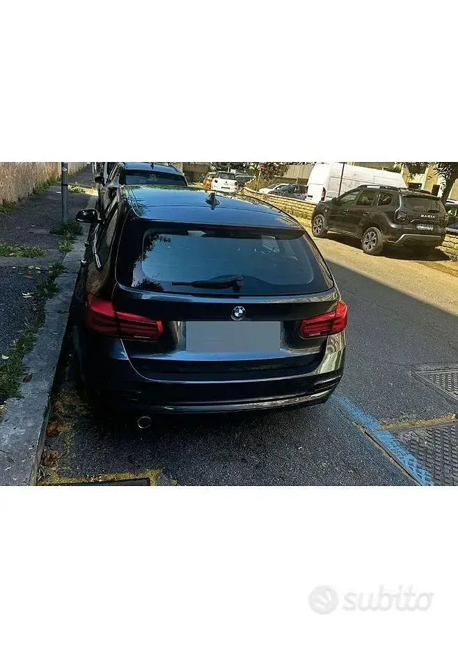 Usata BMW 318 Advantage 150 CV (110 kW) 2017 Grigio Station wagon