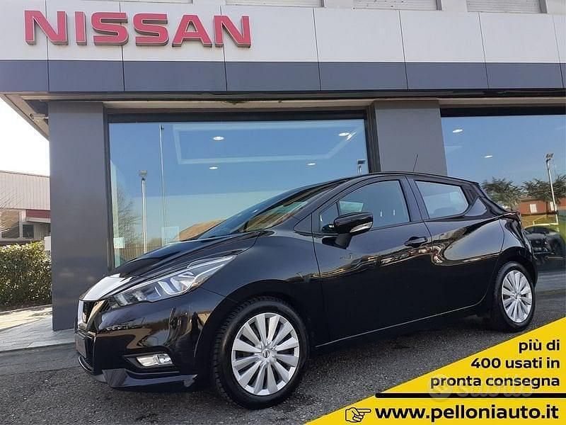 Usata Nissan Micra Acenta 90 CV (66 kW) 2018 Nero Utilitaria