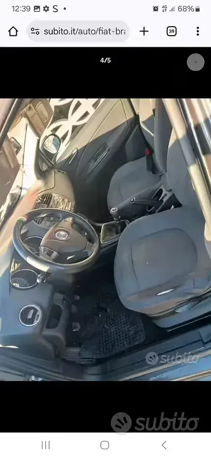 Usata Fiat Bravo 65 CV (47 kW) 2006 Grigio Utilitaria