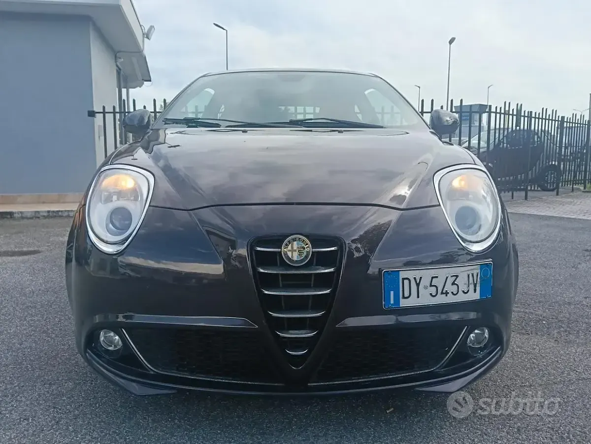 Gebraucht Alfa Romeo MiTo Distinctive 90 PS (66 kW) 2009 Schwarz Kleinwagen