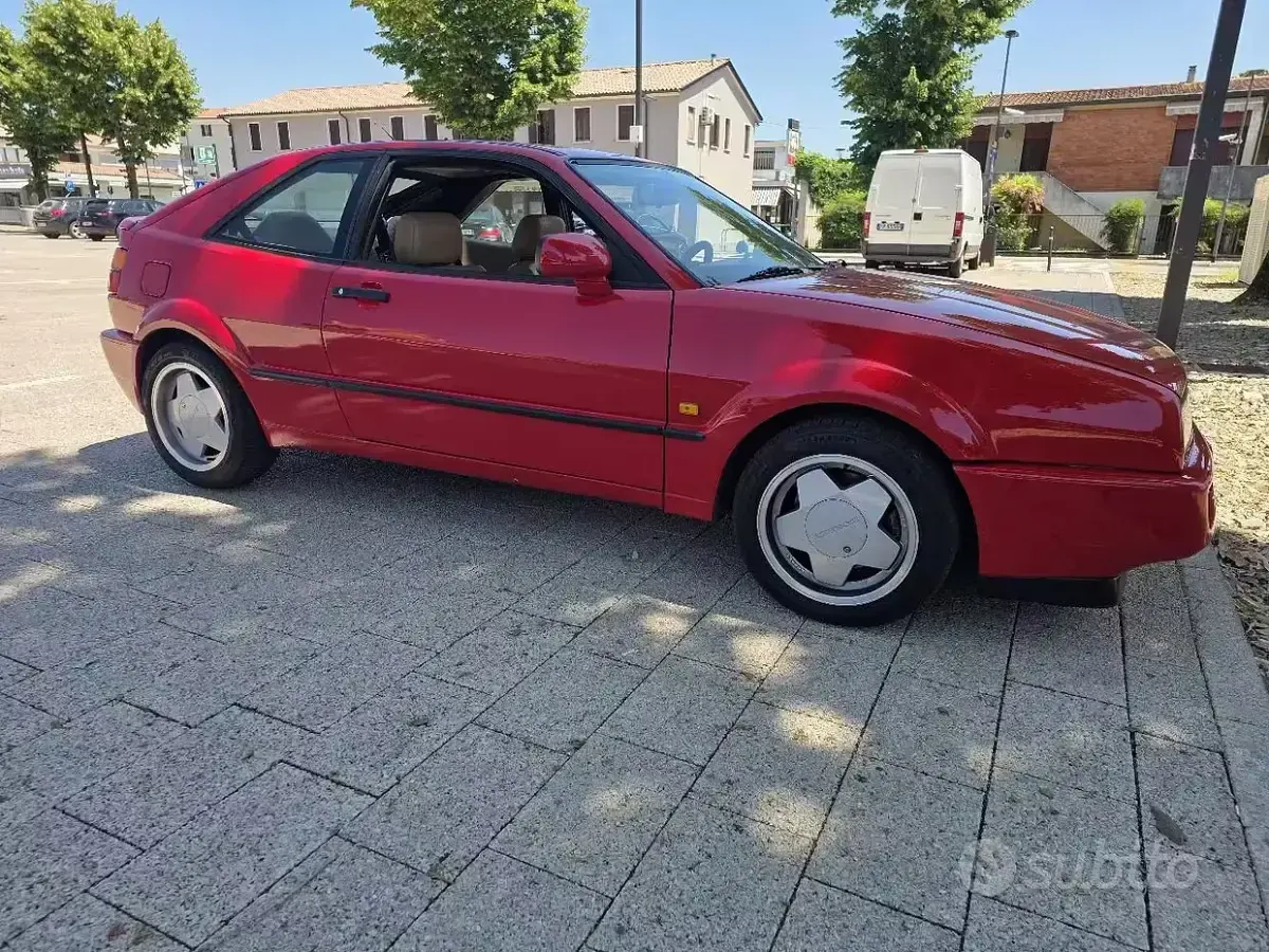 Usata VW Corrado 160 CV (117 kW) 1990 Rosso Coupé
