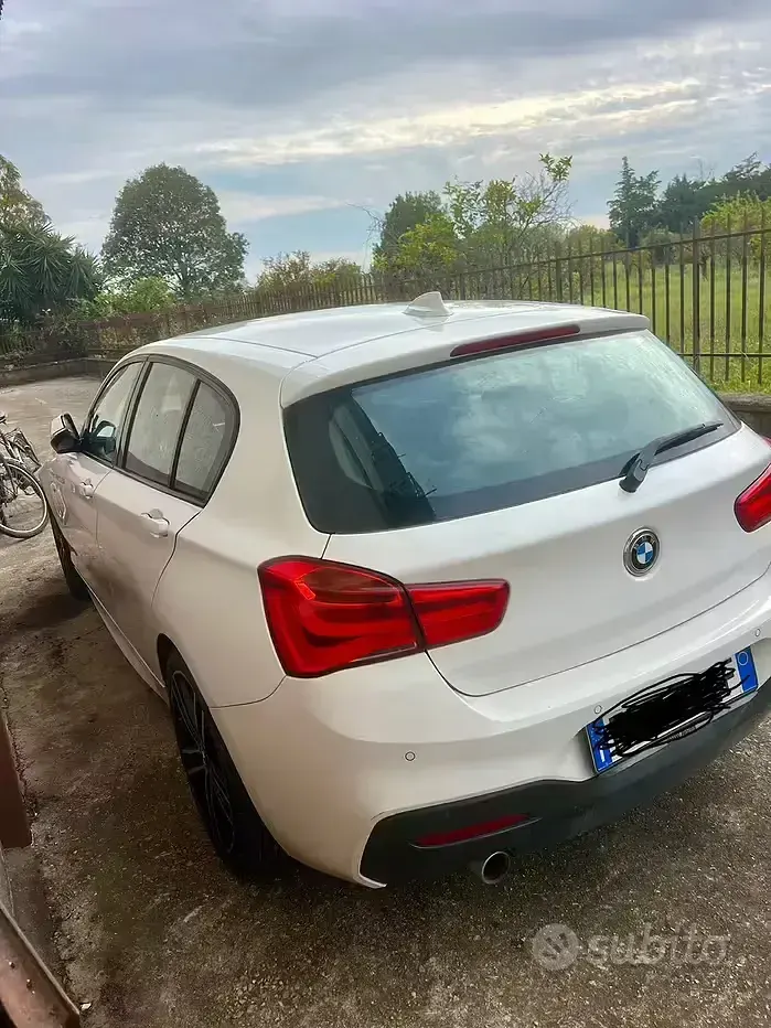 Usata BMW 118 M Sport 150 CV (110 kW) 2017 Bianco Utilitaria