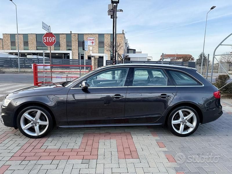 Usata Audi A4 S-line plus 177 CV (130 kW) 2014 Grigio Station wagon