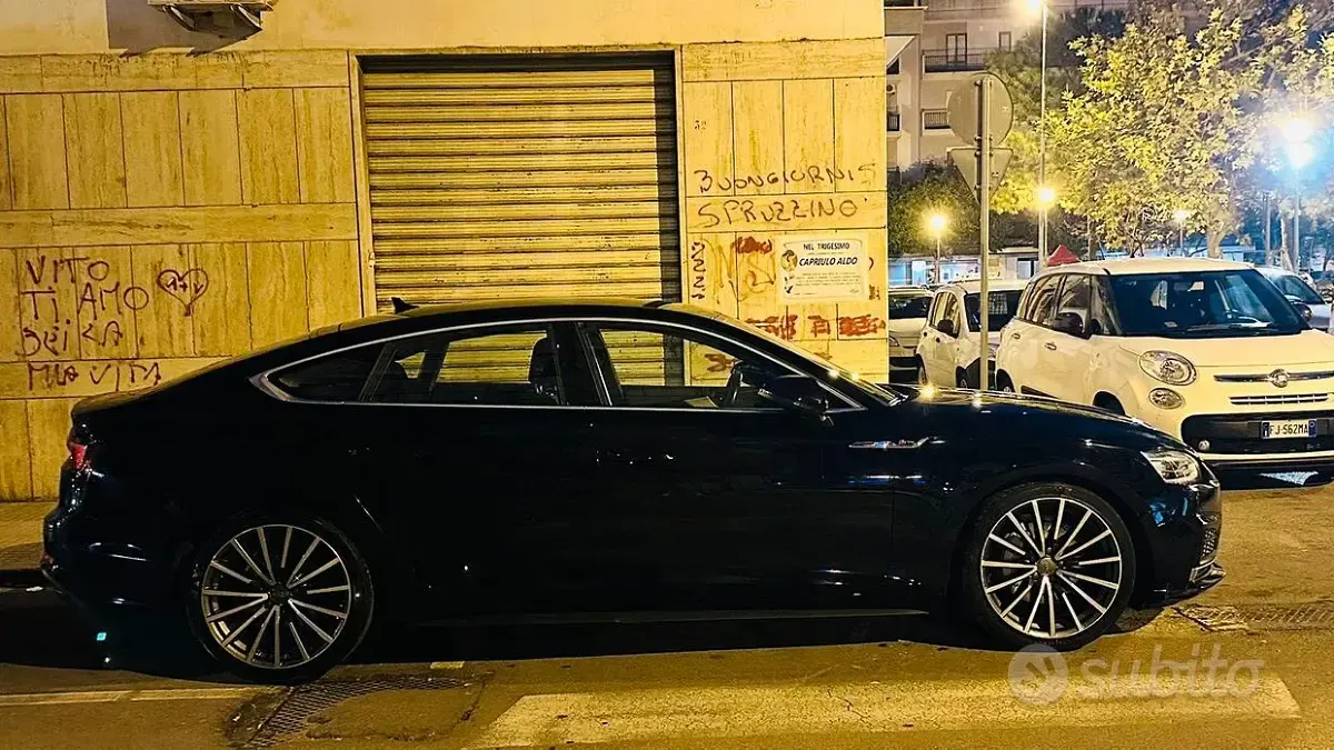 Usata Audi A5 S-Line 190 CV (139 kW) 2019 Nero Coupé