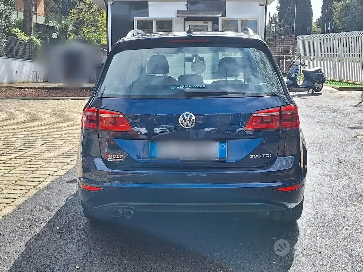 Usata VW Golf VII Highline 150 CV (110 kW) 2017 Blu Berlina