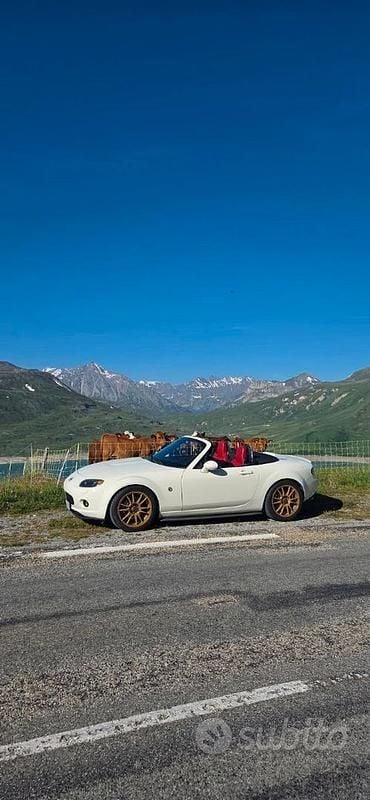 Usata Mazda MX5 160 CV (117 kW) 2007 Bianco Cabrio