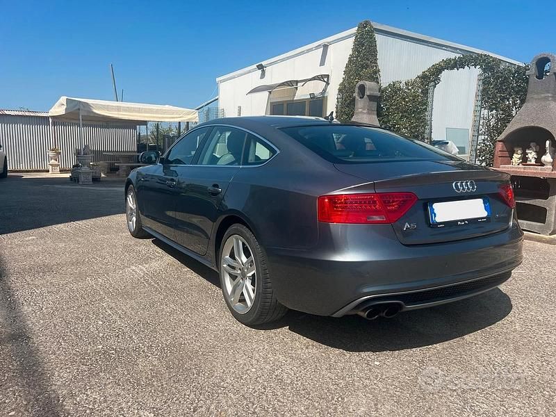 Usata Audi A5 Sportback S-Line 190 CV (139 kW) 2015 Grigio Utilitaria