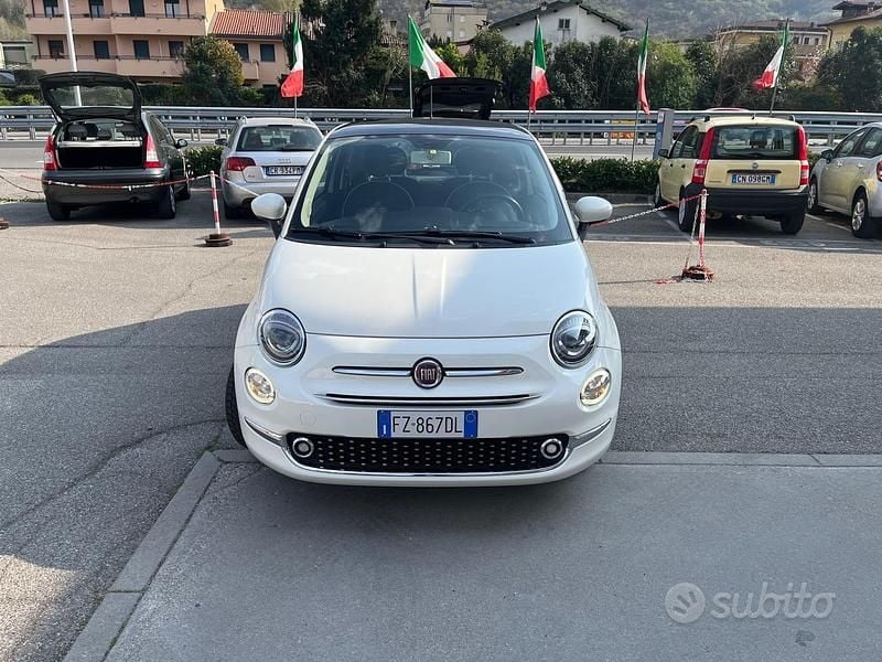 Usata Fiat 500 69 CV (50 kW) 2019 Bianco Berlina