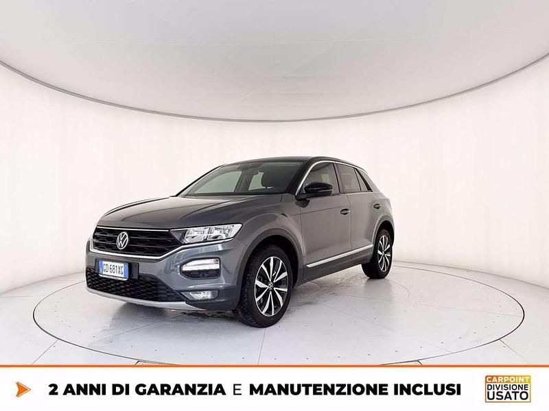 Grigio Usata 2020 VW T-Roc Style SUV | 17.920 € (Buon prezzo) - Immagine 1/2