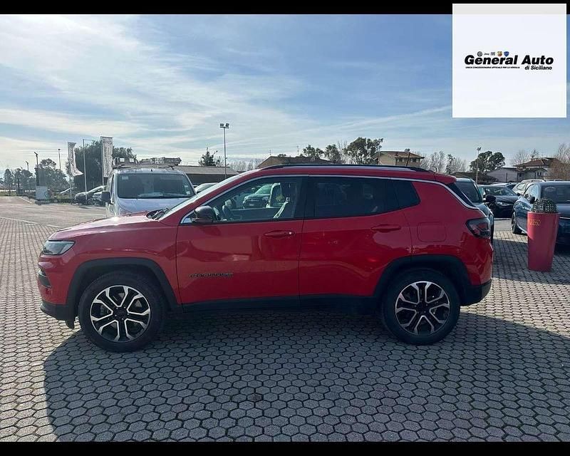 Usata Jeep Compass Limited 190 CV (139 kW) 2021 Rosso SUV