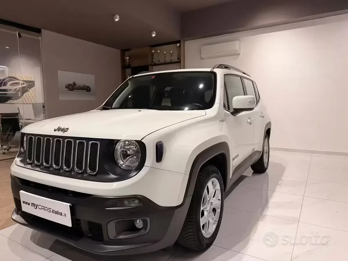 Begagnad Jeep Renegade Longitude 120 HK (88 kW) 2018 Vit SUV