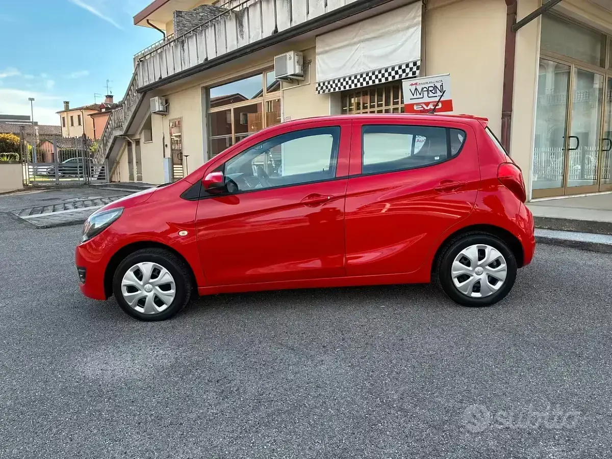 Usata Opel Karl 75 CV (55 kW) 2015 Rosso Utilitaria