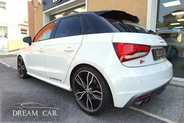 Usata Audi S1 Ambiente 231 CV (169 kW) 2015 Blu metallizzato Utilitaria