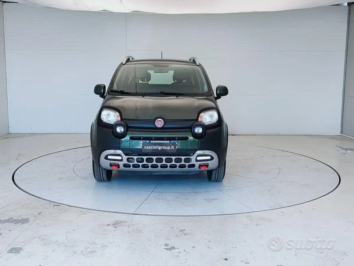 Usata Fiat Panda Cross Cross 86 CV (63 kW) 2021 Verde Utilitaria