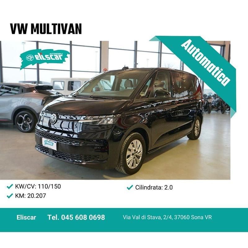 Nero Usata 2025 VW Multivan Furgone | 51.900 € (Super prezzo) - Immagine 1/4