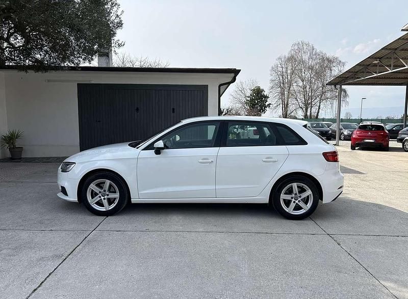 Usata Audi A3 Sport 110 CV (80 kW) 2016 Bianco Berlina