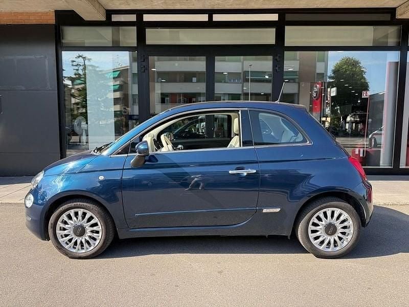 Usata Fiat 500 Lounge 95 CV (69 kW) 2018 Blu Utilitaria