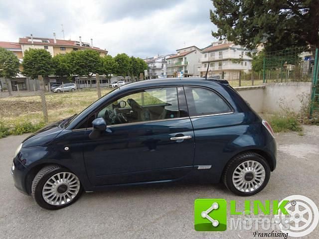 Usata Fiat 500 Lounge 85 CV (62 kW) 2013 Blu Utilitaria