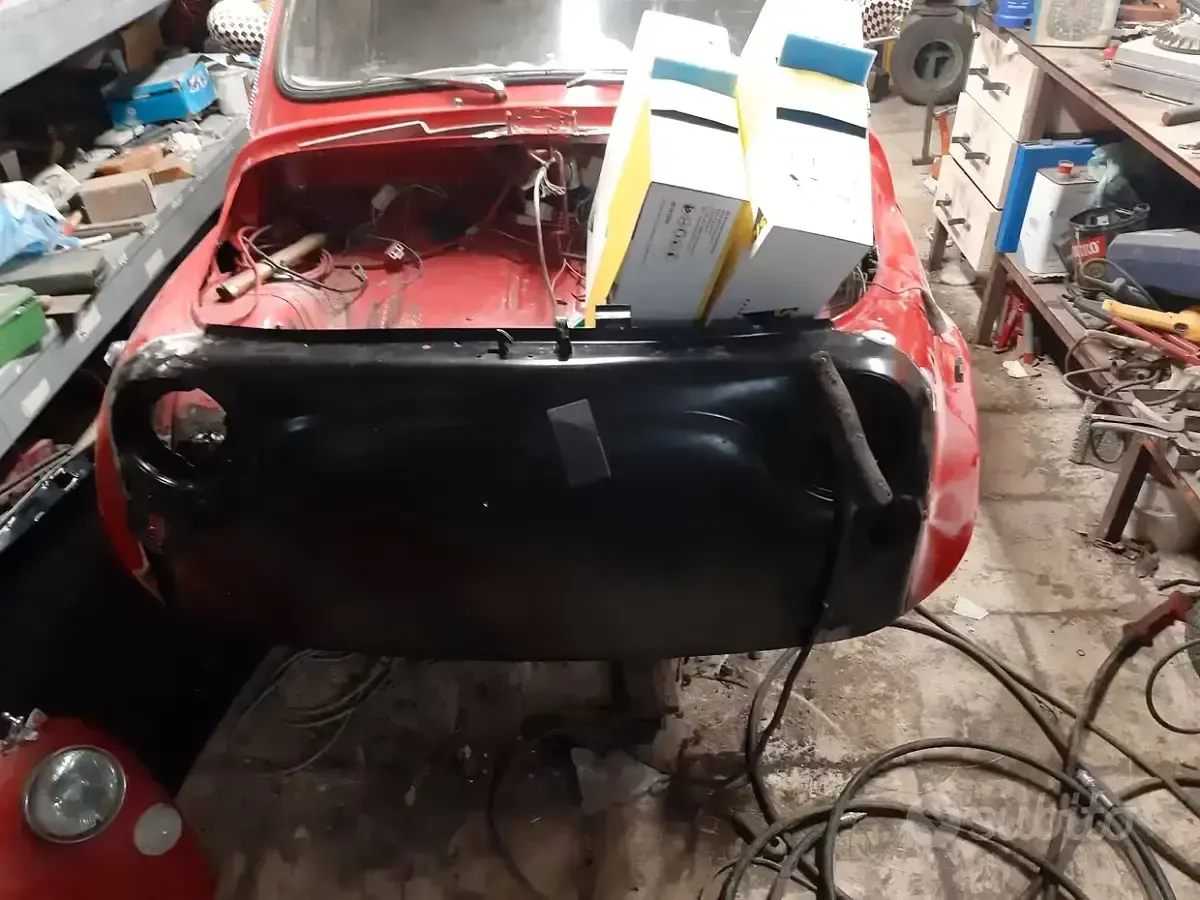 Usata Fiat 500 1960 Rosso Utilitaria