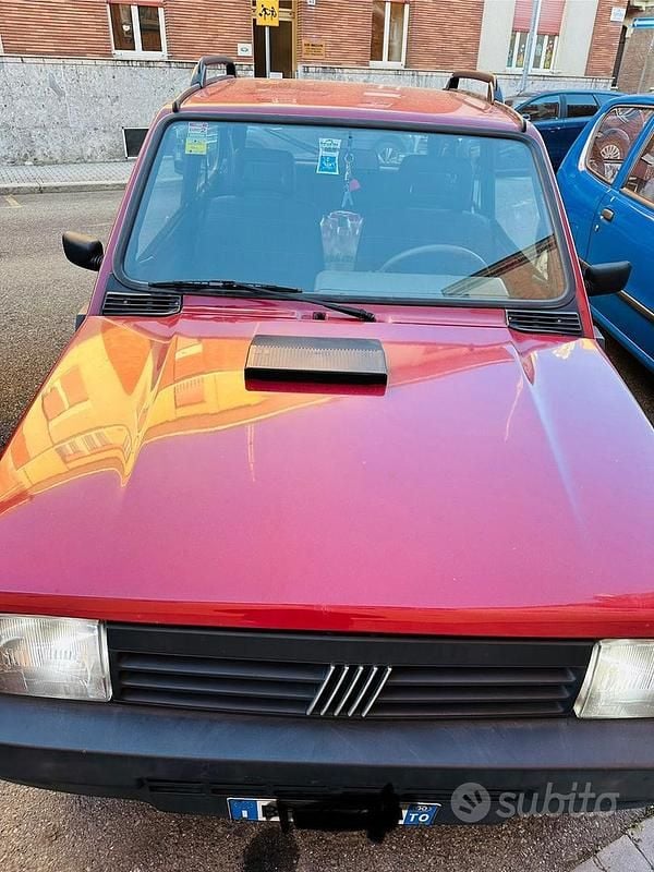 Usata Fiat Panda 39 CV (28 kW) 2000 Rosso Berlina