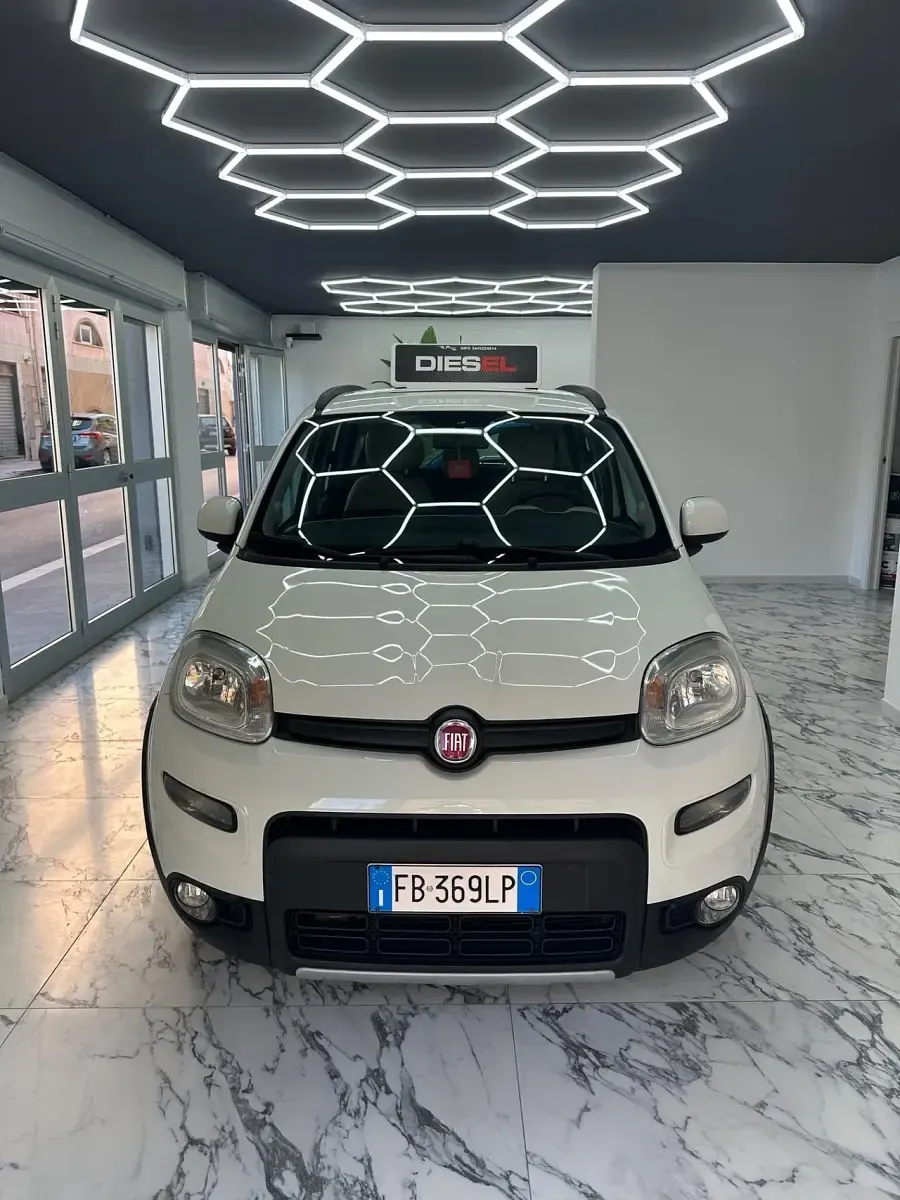 Usata Fiat Panda 4x4 95 CV (69 kW) 2015 Bianco Utilitaria