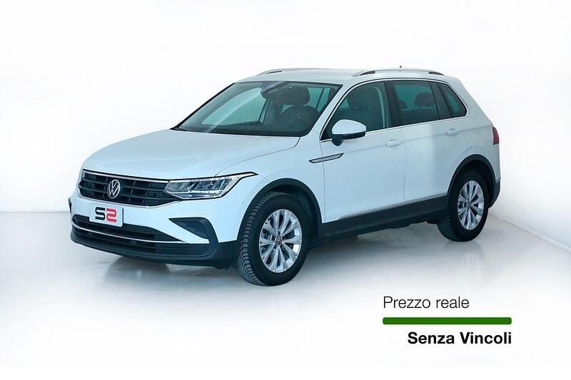 Usata VW Tiguan Life 150 CV (110 kW) 2021 Bianco SUV