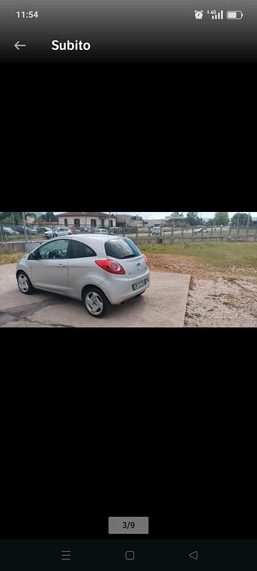 Usata Ford Ka Titanium 75 CV (55 kW) 2009 Grigio Utilitaria