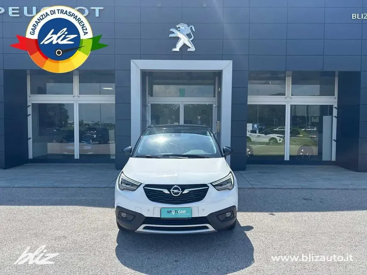Usata Opel Crossland X S 102 CV (75 kW) 2020 Bianco SUV