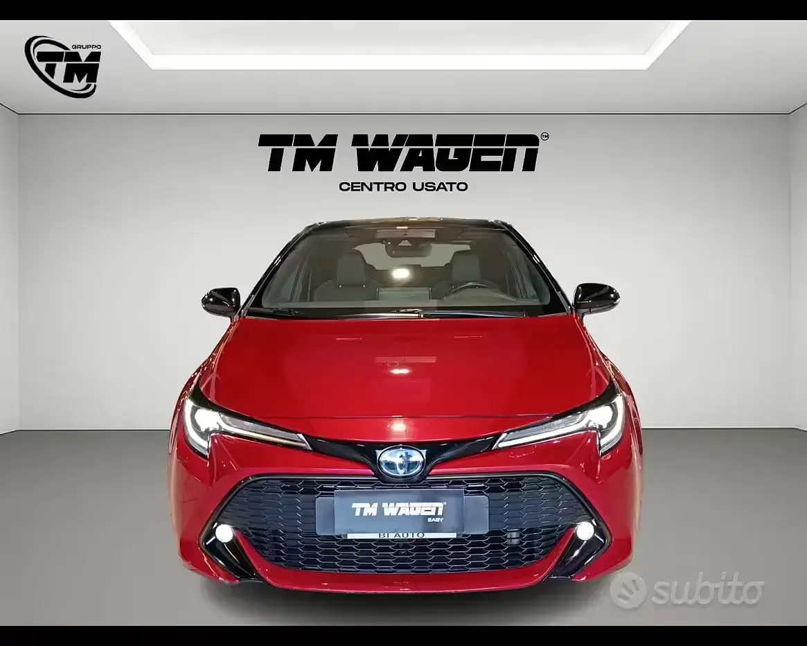 Usata Toyota Corolla Style 98 CV (72 kW) 2021 Rosso Berlina