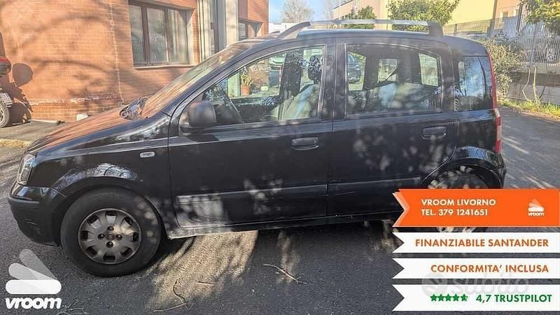 Usata Fiat Panda Active 69 CV (50 kW) 2011 Nero Utilitaria