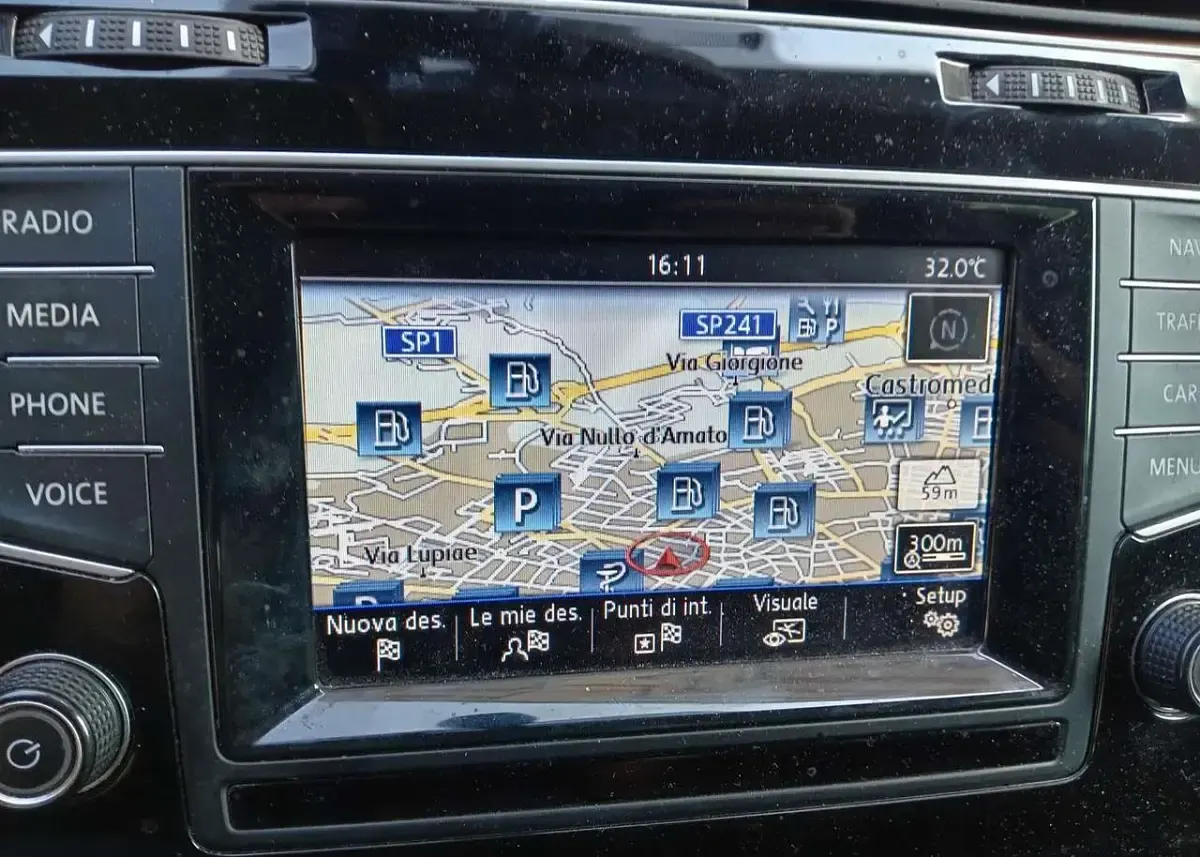 Usata VW Golf VII 110 CV (80 kW) 2015 Blu/azzurro Berlina