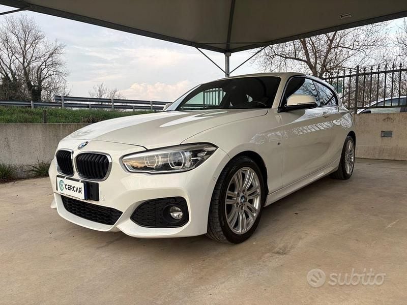 Usata BMW 118 M Sport 136 CV (100 kW) 2016 Bianco Utilitaria