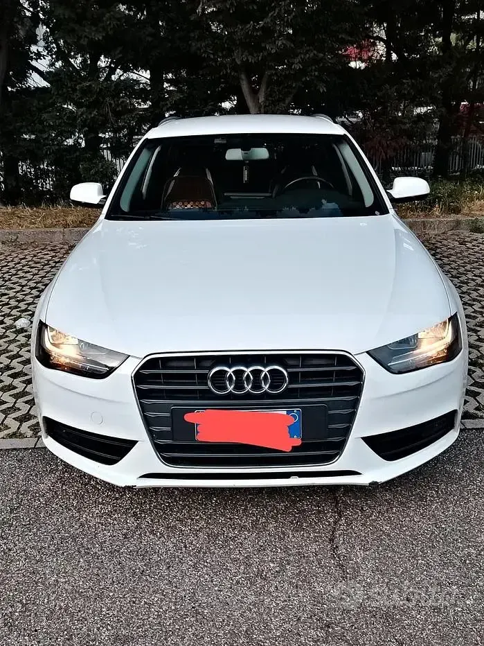 Usata Audi A4 150 CV (110 kW) 2014 Bianco Station wagon