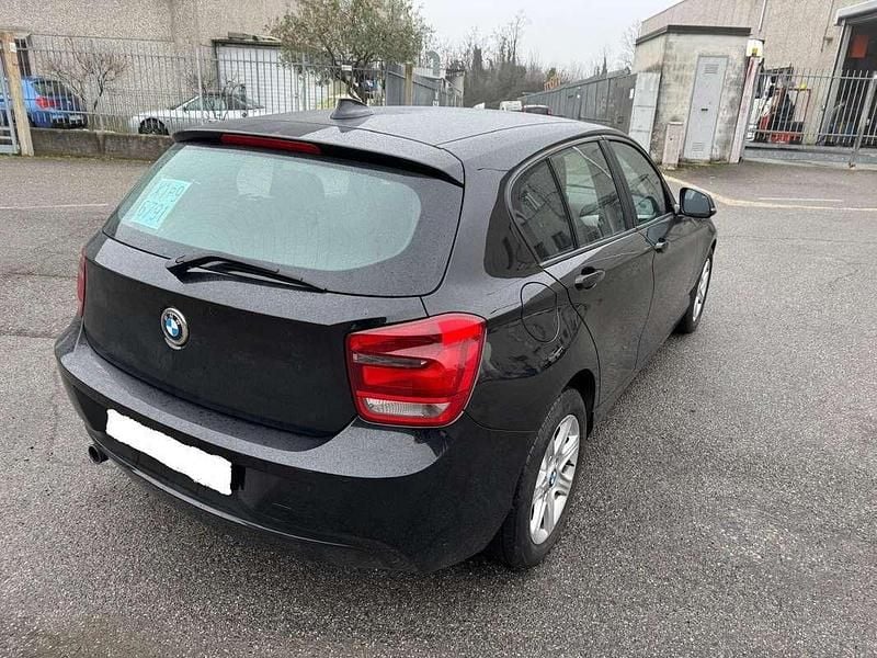 Usata BMW 114 95 CV (69 kW) 2013 Nero Utilitaria