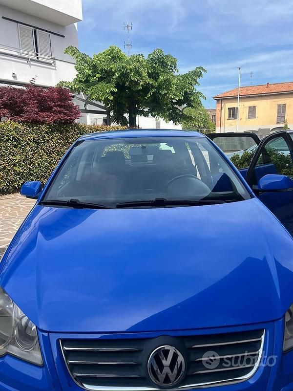 Usata VW Polo 80 CV (58 kW) 2008 Blu Utilitaria