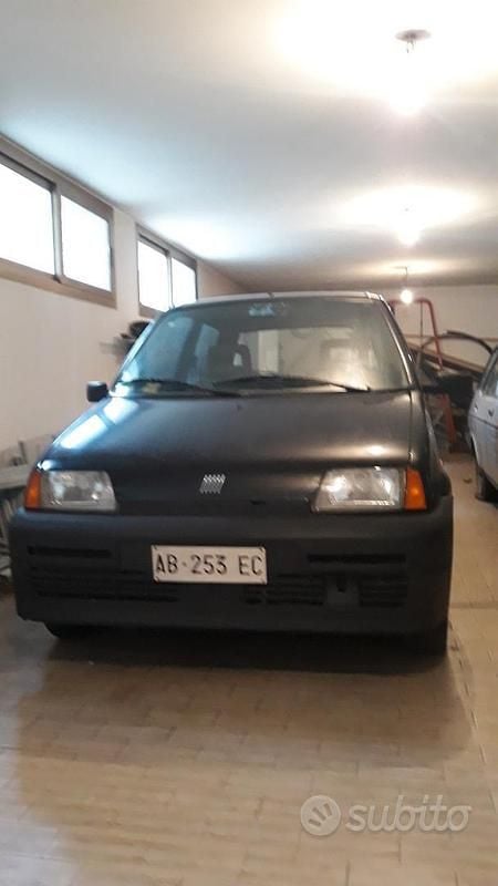 Usata Fiat 500 1994 Nero Utilitaria