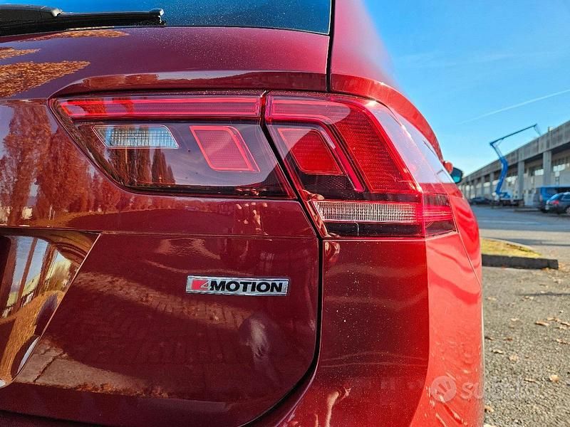 Usata VW Tiguan 150 CV (110 kW) 2018 Rosso SUV