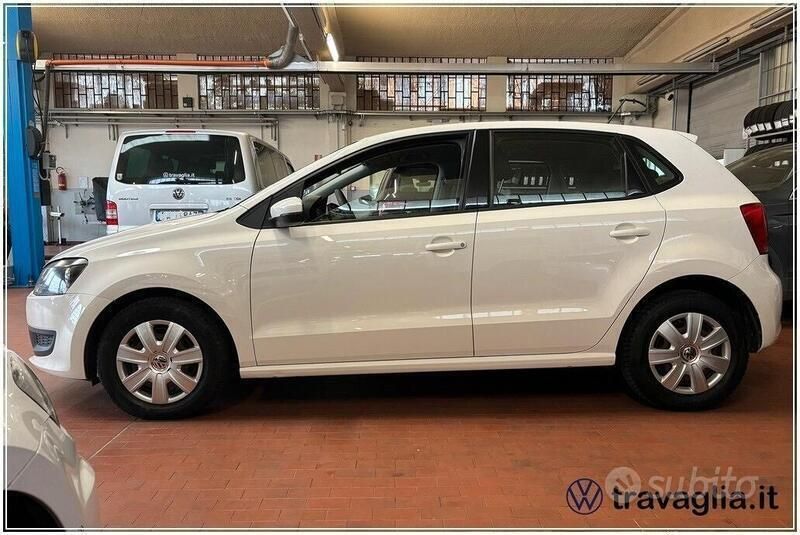 Usata VW Polo 60 CV (44 kW) 2014 Bianco Berlina