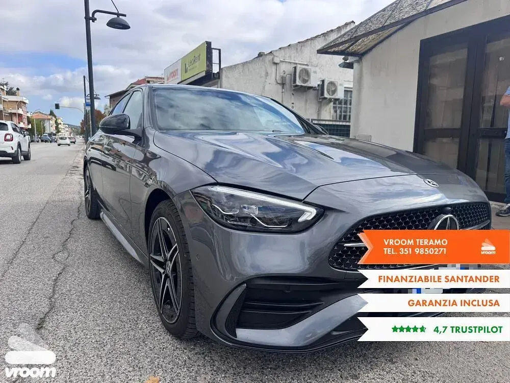 Usata Mercedes 220 AMG line 199 CV (146 kW) 2025 Grigio Berlina